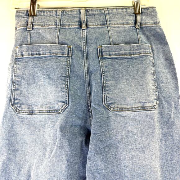Bagatelle High Rise Cropped Straight Jeans Size 30 - Picture 6 of 8